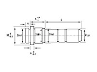 SinterLube® Mold Metric Bushings with Mold Guide Pins