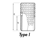 Type 1 Metric Ball Bearing Cage