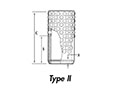 Type 2 Metric Ball Bearing Cage